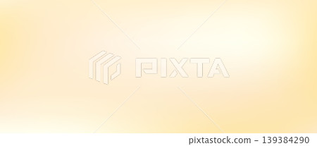 Beige light gradient background in pastel yellow and cream for beauty templates. Soft beige gradation with brown and ivory in a warm light color. Vector blend with golden cream and pale linen tones 139384290
