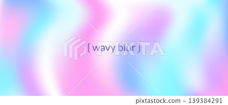 Wavy pink, purple with blue gradient. Colorful and white violet wave nacre gradation. Pastel pale template with tie dye and dynamic effect. Calm abstract background with cool vector mesh gradient Wavy pink, purple with blue gradient. Colorful and white violet wave nacre gradation. Pastel pale template with tie dye and dynamic effect. Calm abstract background with cool vector mesh gradient 139384291