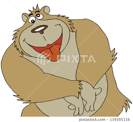 A fun animal illustration ☆ Bear A fun animal illustration ☆ Bear 139385116