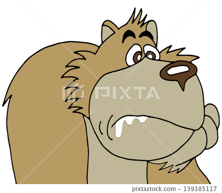 A fun animal illustration ☆ Bear A fun animal illustration ☆ Bear 139385117