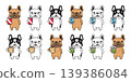 french bulldog dog vector cartoon character drink coffee boba milk tea soda can ice water icon puppy pet doodle animal symbol illustration isolated design 139386084