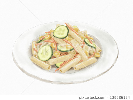 Macaroni salad 139386154