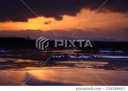 Stain in sunset Stain in sunset 139386461