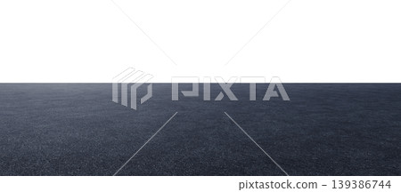 Dark asphalt road surface isolated white background Dark asphalt road surface isolated white background 139386744