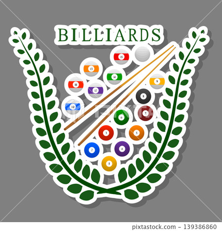 Collection accessory for sport game billiards 139386860