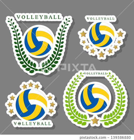 Collection accessory for sport game volleyball 139386880