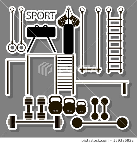 Collection accessory for sport games Collection accessory for sport games 139386922