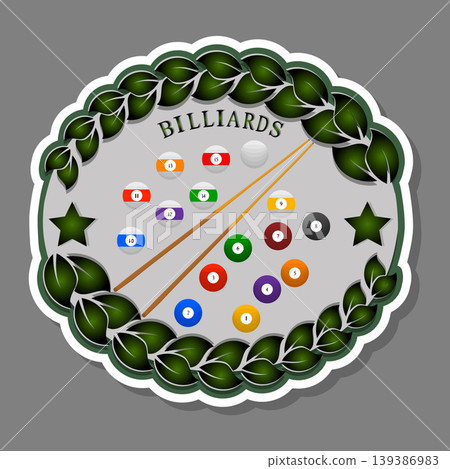 Collection accessory for sport game billiards Collection accessory for sport game billiards 139386983