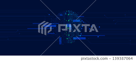 Abstract network and artificial intelligence background Abstract network and artificial intelligence background 139387064