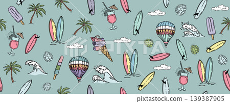 pattern, seamless, vector 139387905