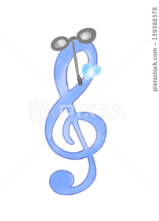 Musical notes with wedding accessories Musical notes with wedding accessories 139388378