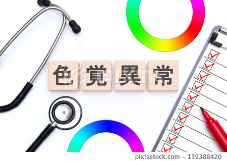 Color blindness: Medical imagery Color blindness: Medical imagery 139388420