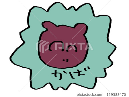 河馬貼紙 河馬貼紙 139388470