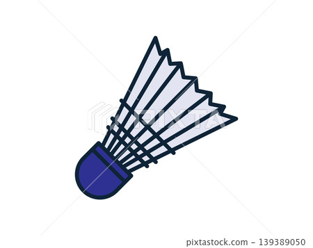 Badminton shuttlecock Ball. Outline icon. Badminton shuttlecock Ball. Outline icon. 139389050