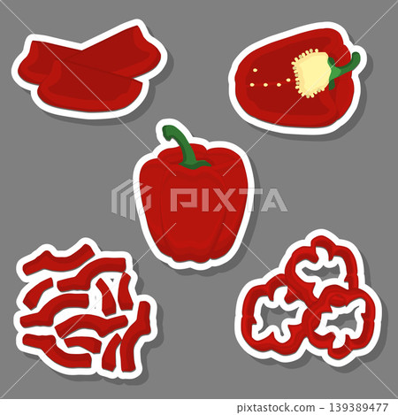 Sweet juicy tasty natural eco product pepper Sweet juicy tasty natural eco product pepper 139389477