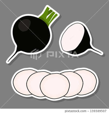 Sweet juicy tasty natural eco product radish Sweet juicy tasty natural eco product radish 139389507