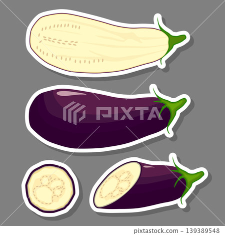 Sweet juicy tasty natural eco product eggplant Sweet juicy tasty natural eco product eggplant 139389548