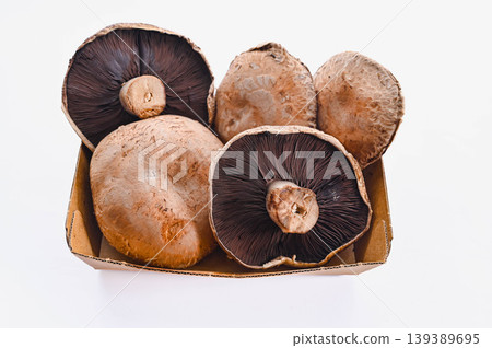 波多貝羅蘑菇的特點是菌蓋很大。 139389695