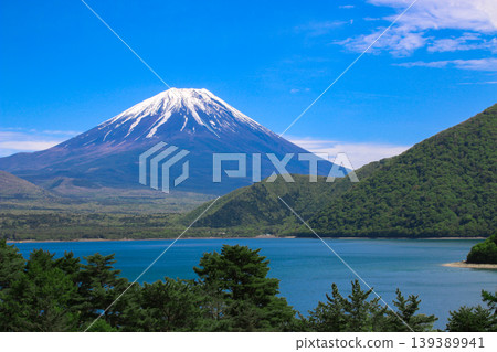 從本栖湖看到的富士山 從本栖湖看到的富士山 139389941