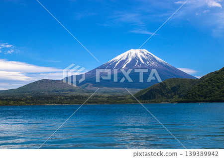 從本栖湖看到的富士山 從本栖湖看到的富士山 139389942