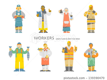 充滿自豪感的人們:時尚多彩的扁平化插畫 充滿自豪感的人們:時尚多彩的扁平化插畫 139390470