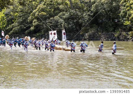 伊勢神宮神道儀式，拔木儀式，令和時代的拔木儀式，式年重建神社（神社的定期重建） 139391485