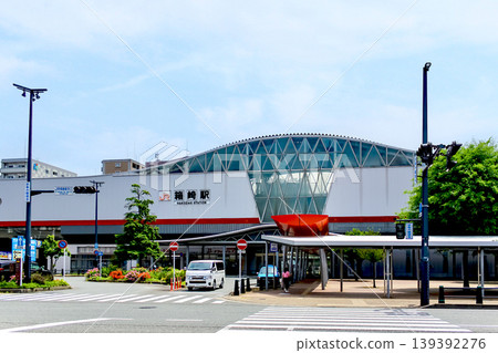 [Fukuoka] Early summer in Fukuoka: JR Hakozaki Station building 139392276