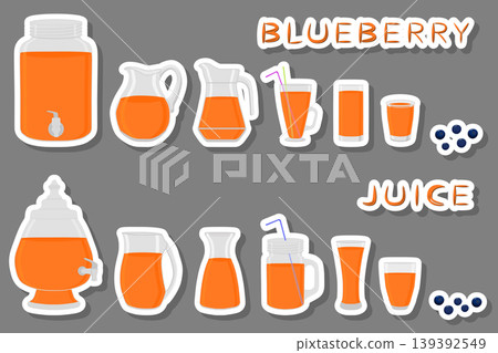 Illustration on theme big kit different types glassware Illustration on theme big kit different types glassware 139392549