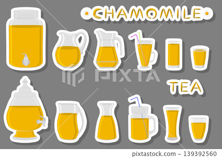 Illustration on theme big kit different types glassware Illustration on theme big kit different types glassware 139392560