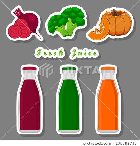 Sweet tasty natural eco product juice in bottle Sweet tasty natural eco product juice in bottle 139392783