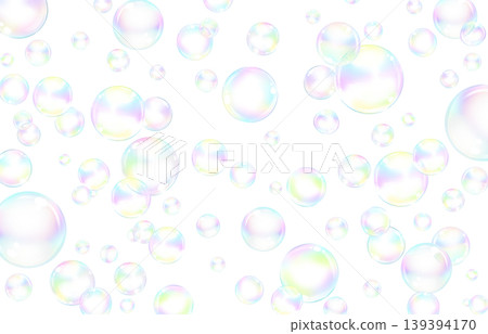 大量的肥皂泡背景素材 大量的肥皂泡背景素材 139394170