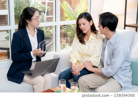 Asian couple therapy counseling and relationship support, mental health. Asian couple therapy counseling and relationship support, mental health. 139394300
