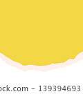 Blank torn note paper. Vector empty ripped memo pad, sticky label and scrapbook reminder element 139394693