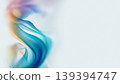Flowing Colors Dance in Abstract Serenity 139394747