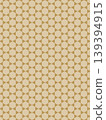 Counterfeit gold hexagon pattern background 139394915