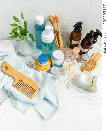 Wellness and hygiene products for daily body care 139395537