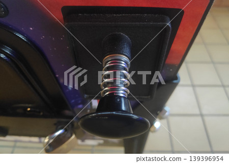 Pull lever of a pinball machine Pull lever of a pinball machine 139396954