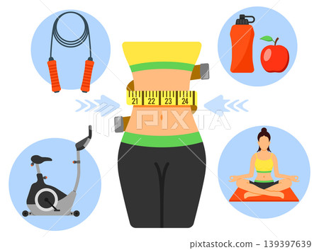 Healthy Lifestyle and Fitness Concept Healthy Lifestyle and Fitness Concept 139397639