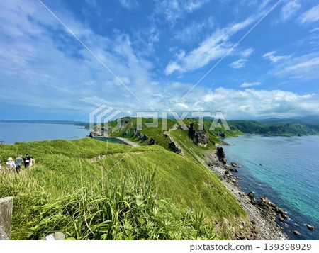 Summer scenery at Cape Shakotan, Hokkaido Summer scenery at Cape Shakotan, Hokkaido 139398929