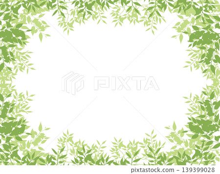 Fresh green frame Fresh green frame 139399028