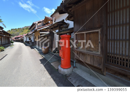 World Heritage Iwami Ginzan A view of the streets of the Omori area World Heritage Iwami Ginzan A view of the streets of the Omori area 139399055