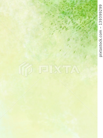 柔和清新的綠色水彩風格背景 柔和清新的綠色水彩風格背景 139399299