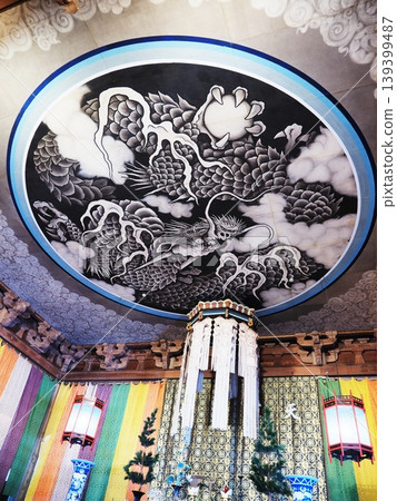 神奈川縣建長寺正殿雲龍畫,四月 神奈川縣建長寺正殿雲龍畫,四月 139399487