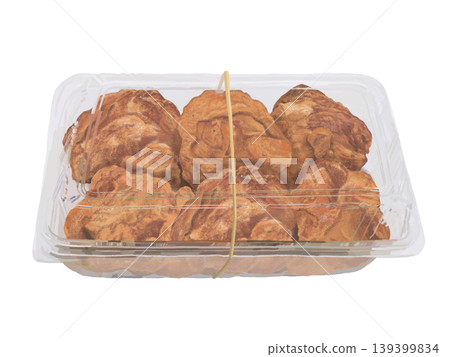 Fried chicken (packaged with rubber band) 139399834