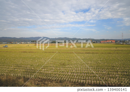 Scenic Countryside View from Train Between Kyoto and Nara Nov 27 2025 Scenic Countryside View from Train Between Kyoto and Nara Nov 27 2025 139400141