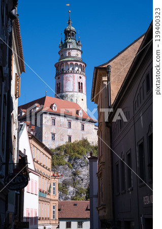 Tower of Cesky Krumlov Castle 139400323