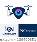 Smart Drone Icon or Logo 139400351