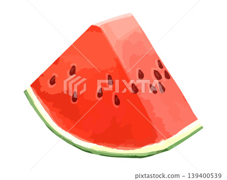 西瓜切成寬片 西瓜切成寬片 139400539