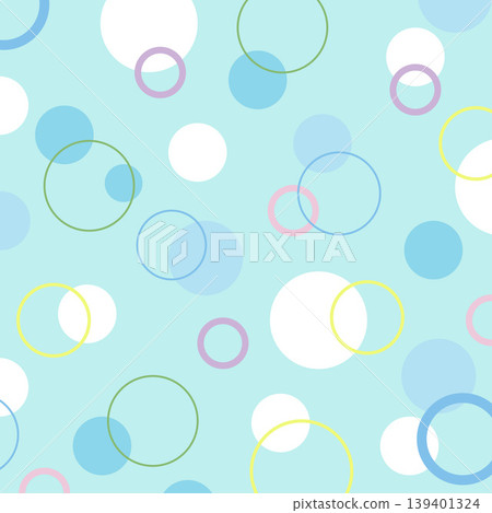 Vector illustration of circle patterns on pastel blue background for wallpaper, backdrop, fabric print, textile, garment, poster, postcard, print, clothes, texture, decorations, book cover design Vector illustration of circle patterns on pastel blue background for wallpaper, backdrop, fabric print, textile, garment, poster, postcard, print, clothes, texture, decorations, book cover design 139401324