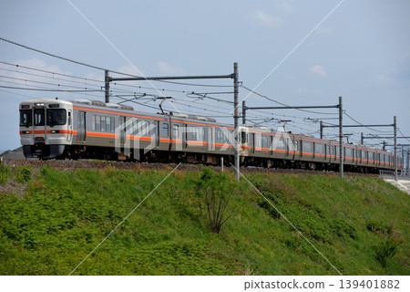 313 series Special Rapid Service 8-car train running on the Tokaido Line 139401882
